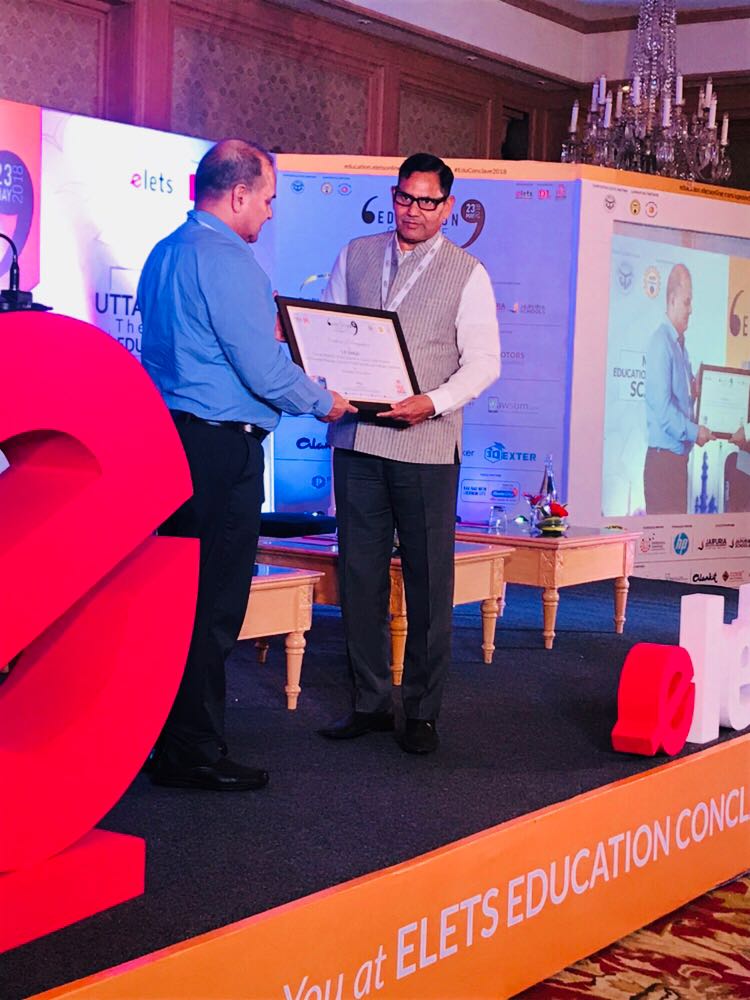 Elets Leadership Award for 'Innovations in Education