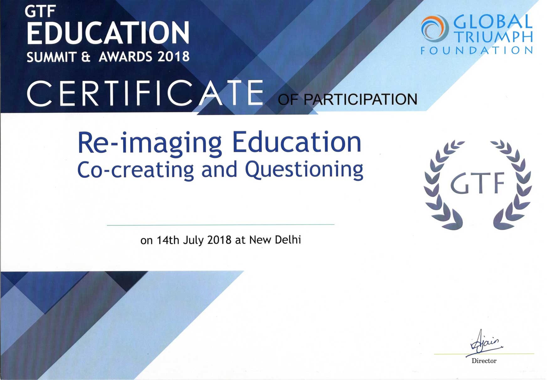 GTF Education Summit & Awar
